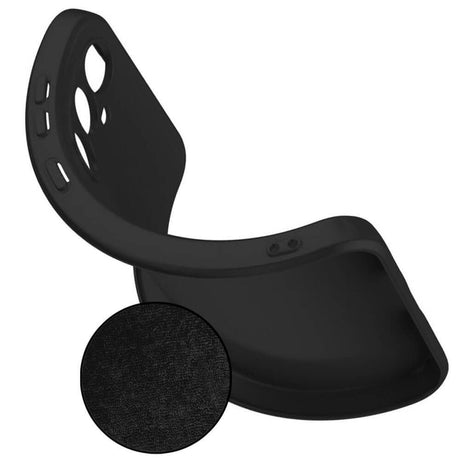 Силиконов Калъф за Samsung A15, Tech-Protect Icon Soft Case, Черен (3)