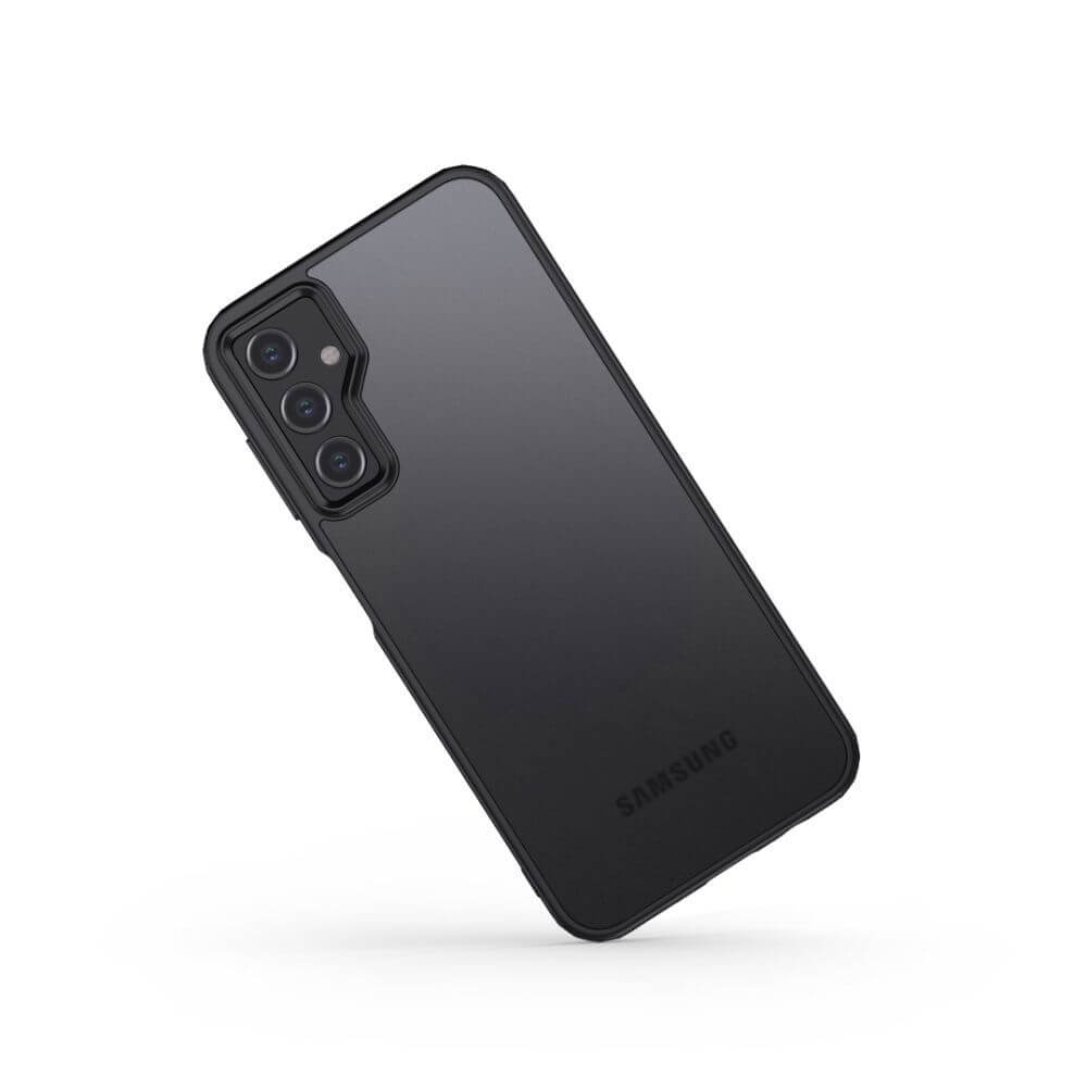 Матов Калъф за Samsung A25, Tech-Protect MagMat Hybrid Case, Черен (2)