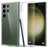 Противоударен Калъф за Samsung S24 Ultra, Spigen Ultra Hybrid Case, Прозрачен