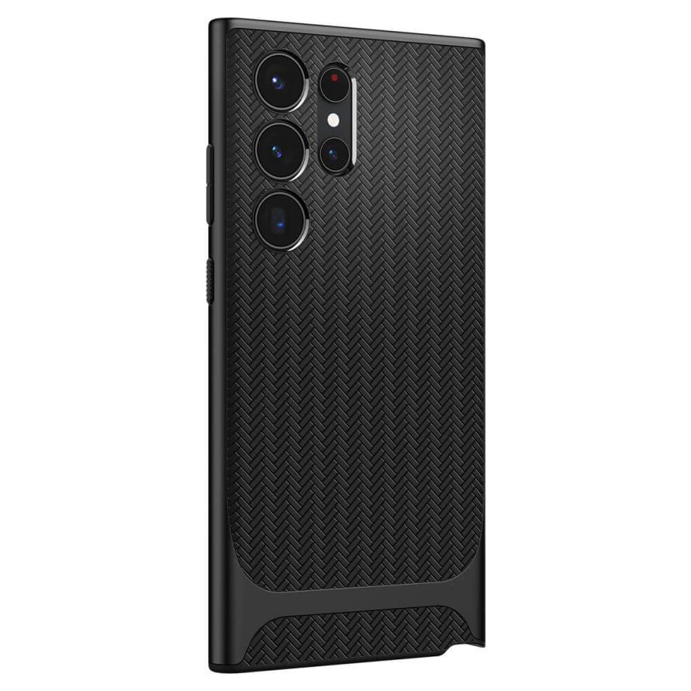Противоударен Калъф за Samsung S24 Ultra, Spigen Neo Hybrid Case, Черен (6)