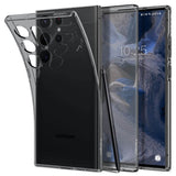 Силиконов Калъф за Samsung S24 Ultra, Spigen Liquid Space Crystal Case, Черен (9)