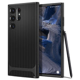 Противоударен Калъф за Samsung S24 Ultra, Spigen Neo Hybrid Case, Черен (5)