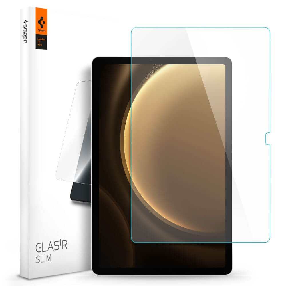 Стъклен Протектор за Samsung Tab S10/S9/S8/S7 (Plus) 12.4, Spigen Glas. Tr Slim, Прозрачен