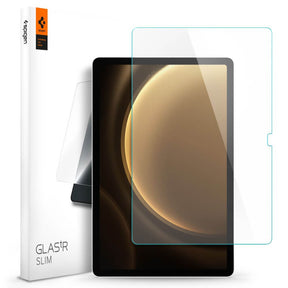 Стъклен Протектор за Samsung Tab S10/S9/S8/S7 (Plus) 12.4, Spigen Glas. Tr Slim, Прозрачен