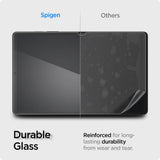 Стъклен Протектор за Samsung Tab S10/S9/S8/S7 (Plus) 12.4, Spigen Glas. Tr Slim, Прозрачен (9)