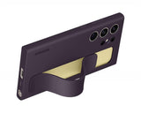 Оригинален Калъф с Държач за Samsung S24 Ultra, Standing Grip Case EF-GS928CEEGWW, Тъмно Лилав (4)