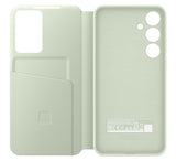 Оригинален Активен Калъф за Samsung S24 Smart View Wallet Book Case EF-ZS921CGEGWW, Зелен (5)