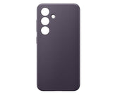 Оригинален Кожен Калъф за Samsung S24 Plus, Vegan Leather Cover Case GP-FPS926HCAVW, Тъмно Лилав (4)