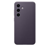 Оригинален Кожен Калъф за Samsung S24 Plus, Vegan Leather Cover Case GP-FPS926HCAVW, Тъмно Лилав