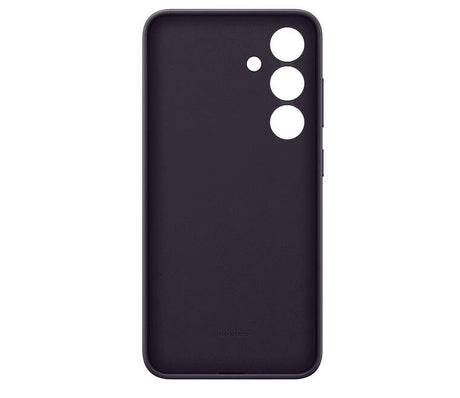 Оригинален Кожен Калъф за Samsung S24 Plus, Vegan Leather Cover Case GP-FPS926HCAVW, Тъмно Лилав (5)
