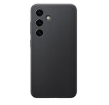 Оригинален Кожен Калъф за Samsung S24, Vegan Leather Cover Case GP-FPS921HCABW, Черен