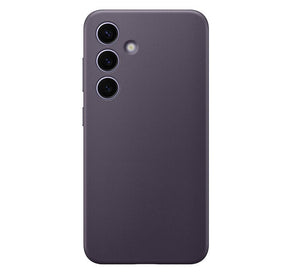 Оригинален Кожен Калъф за Samsung S24, Vegan Leather Cover Case GP-FPS921HCAVW, Тъмно Лилав