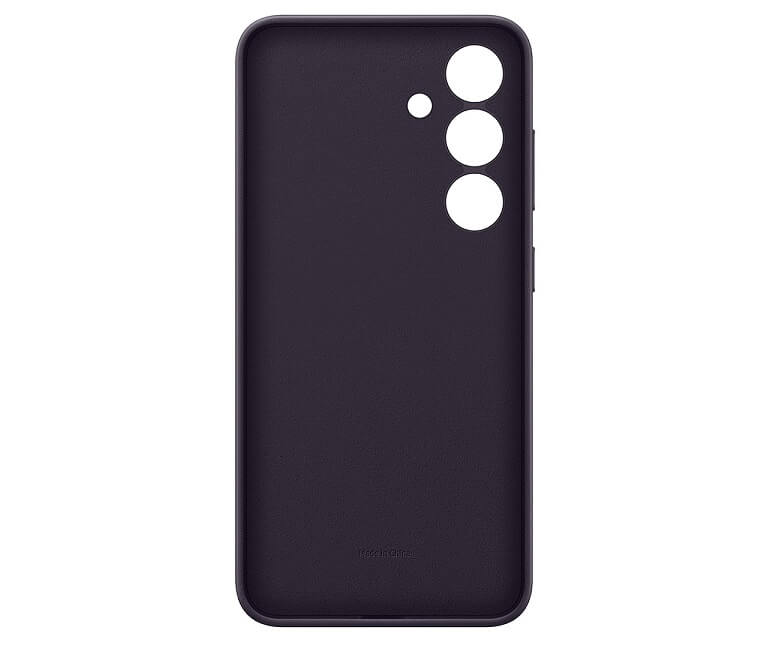 Оригинален Кожен Калъф за Samsung S24, Vegan Leather Cover Case GP-FPS921HCAVW, Тъмно Лилав (5)