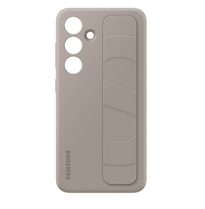 Оригинален Калъф с Държач за Samsung S24, Standing Grip Case EF-GS921CUEGWW, Кафяв (5)