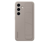 Оригинален Калъф с Държач за Samsung S24, Standing Grip Case EF-GS921CUEGWW, Кафяв (2)