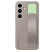 Оригинален Калъф с Държач за Samsung S24, Standing Grip Case EF-GS921CUEGWW, Кафяв