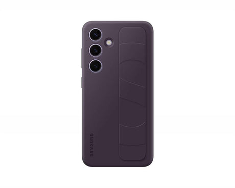 Оригинален Калъф с Държач за Samsung S24, Standing Grip Case EF-GS921CEEGWW, Тъмно Лилав (4)