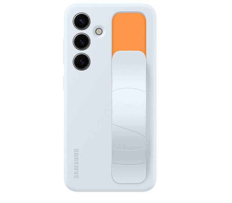 Оригинален Калъф с Държач за Samsung S24, Standing Grip Case EF-GS921CLEGWW, Син
