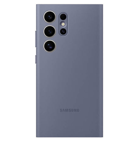 Оригинален Активен Калъф за Samsung S24 Ultra Smart View Wallet Book Case EF-ZS928CVEGWW, Лилав (2)