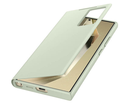 Оригинален Активен Калъф за Samsung S24 Ultra Smart View Wallet Book Case EF-ZS928CGEGWW, Зелен (4)