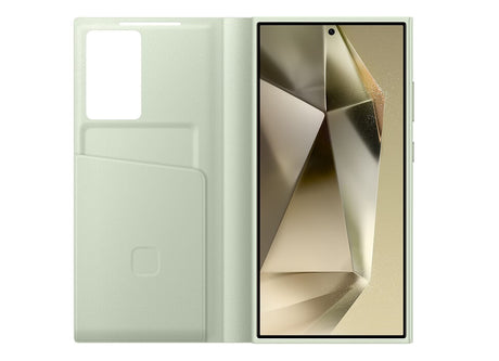 Оригинален Активен Калъф за Samsung S24 Ultra Smart View Wallet Book Case EF-ZS928CGEGWW, Зелен (3)