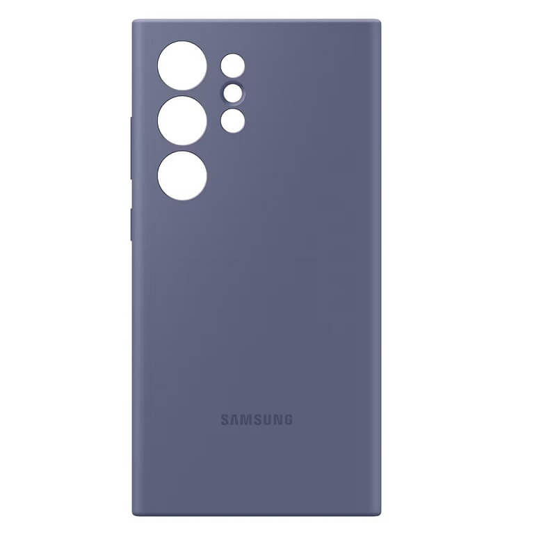 Оригинален Силиконов Калъф за Samsung S24 Ultra, Silicone Case EF-PS928TVEGWW, Лилав (4)