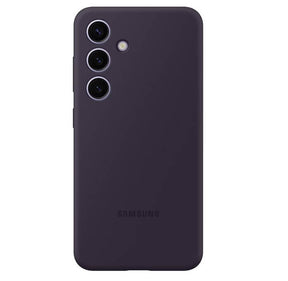 Оригинален Силиконов Калъф за Samsung S24 Plus, Silicone Case EF-PS926TEEGWW, Тъмно Лилав