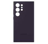 Оригинален Силиконов Калъф за Samsung S24 Ultra, Silicone Case EF-PS928TEEGWW, Тъмно Лилав (4)