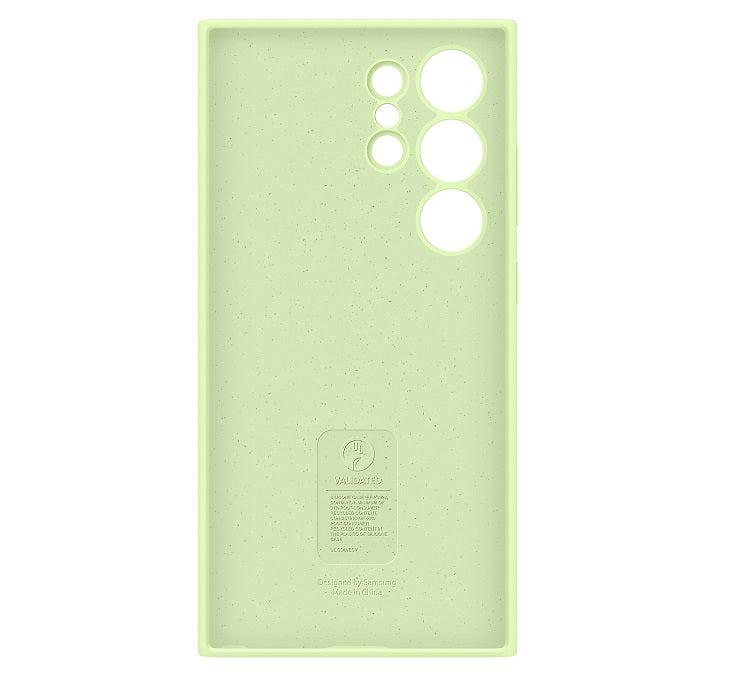 Оригинален Силиконов Калъф за Samsung S24 Ultra, Silicone Case EF-PS928TGEGWW, Зелен (3)