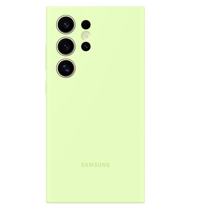 Оригинален Силиконов Калъф за Samsung S24 Ultra, Silicone Case EF-PS928TGEGWW, Зелен