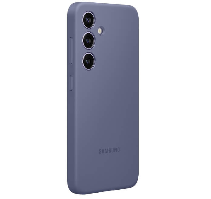 Оригинален Силиконов Калъф за Samsung S24, Silicone Case EF-PS921TVEGWW, Лилав (3)