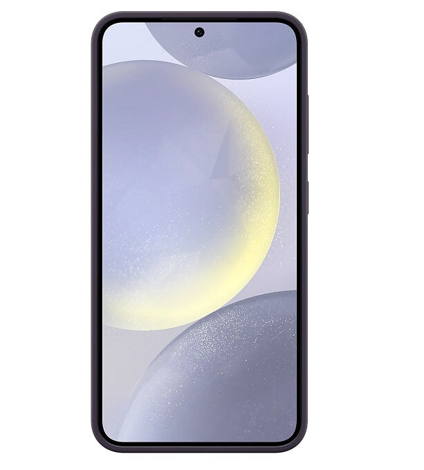 Оригинален Силиконов Калъф за Samsung S24, Silicone Case EF-PS921TEEGWW, Тъмно Лилав (2)