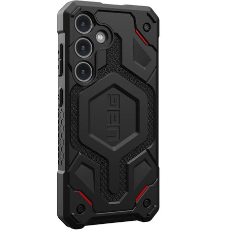 Противоударен Калъф за Samsung S24, UAG Monarch Kevlar Case, Черен (5)