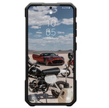 Противоударен Калъф за Samsung S24, UAG Monarch Kevlar Case, Черен (4)