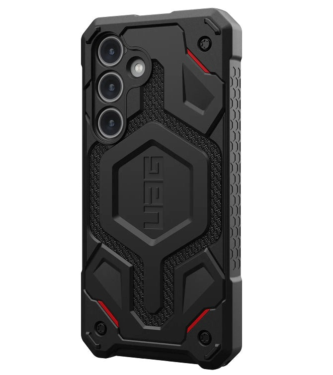 Противоударен Калъф за Samsung S24, UAG Monarch Kevlar Case, Черен