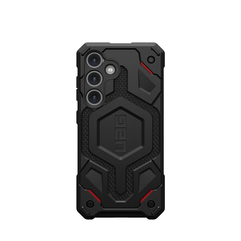 Противоударен Калъф за Samsung S24, UAG Monarch Kevlar Case, Черен (2)