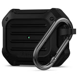 Противоударен Калъф за Apple AirPods Pro/ 2, Spigen Tough Armor Case, Черен