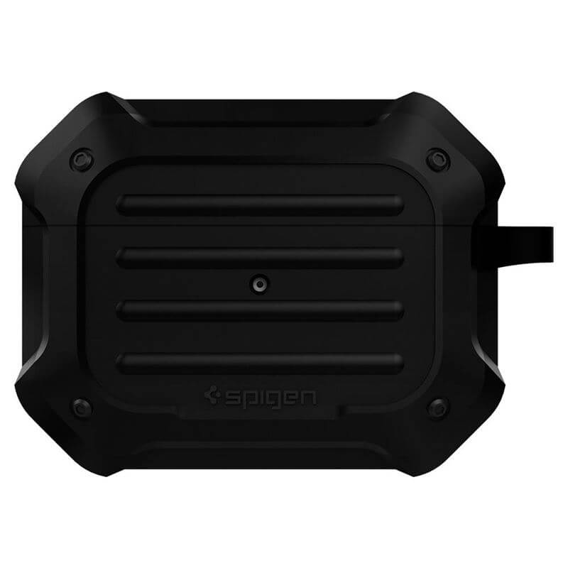 Противоударен Калъф за Apple AirPods Pro/ 2, Spigen Tough Armor Case, Черен (3)