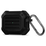 Противоударен Калъф за Apple AirPods Pro/ 2, Spigen Tough Armor Case, Черен (2)