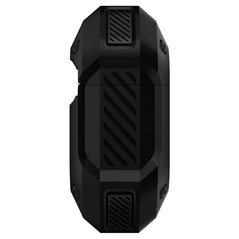 Противоударен Калъф за Apple AirPods Pro/ 2, Spigen Tough Armor Case, Черен (5)