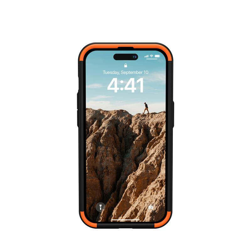 Magsafe Противоударен Калъф за iPhone 14 Pro, UAG Civilian Case, Черен (5)