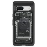 Хибриден Калъф за Google Pixel 7A, Spigen Zero One Ultra Hybrid Case, Черен (2)