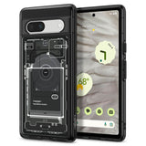 Хибриден Калъф за Google Pixel 7A, Spigen Zero One Ultra Hybrid Case, Черен