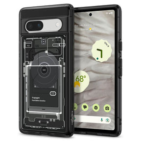 Хибриден Калъф за Google Pixel 7A, Spigen Zero One Ultra Hybrid Case, Черен