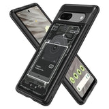 Хибриден Калъф за Google Pixel 7A, Spigen Zero One Ultra Hybrid Case, Черен (7)