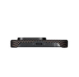 Magsafe Калъф за iPhone 15 Pro Max, Pitaka MagEZ 5 Case, Кафяв (8)