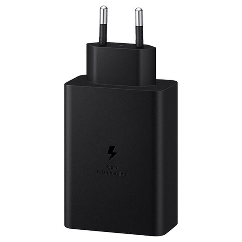 Оригинално Зарядно Samsung Power Adapter Trio 65W 220V EP-TA6530NBE, Черен (2)