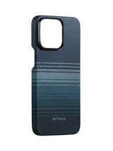 Magsafe Калъф за iPhone 15 Pro Max, Pitaka MagEZ 5 Case, Син (5)