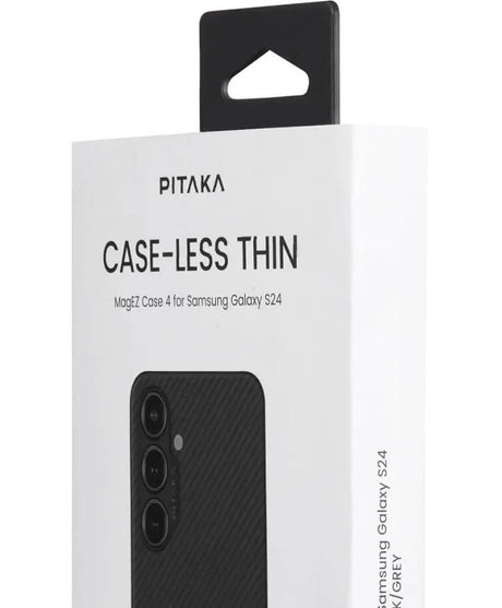 Magsafe Калъф за Samsung S24 Plus, Pitaka MagEZ 4 Case, Черен (9)