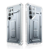 Противоударен Калъф 3в1 за Samsung S24 Ultra, Supcase Unicorn Beetle Pro Set, Прозрачен (2)